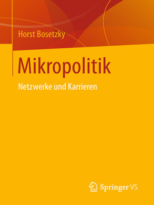 cover image of Mikropolitik